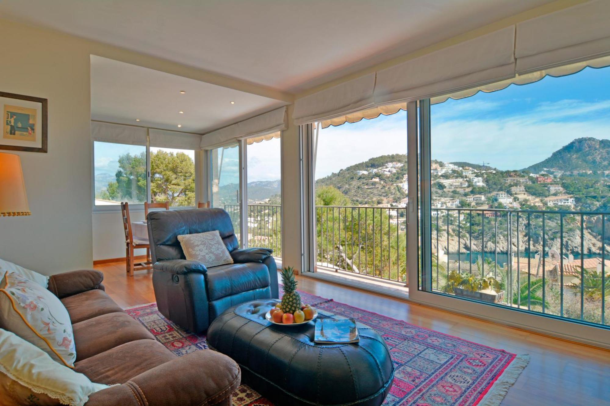 With Incredible Sea Views And Pool Up To 7 * Andratx