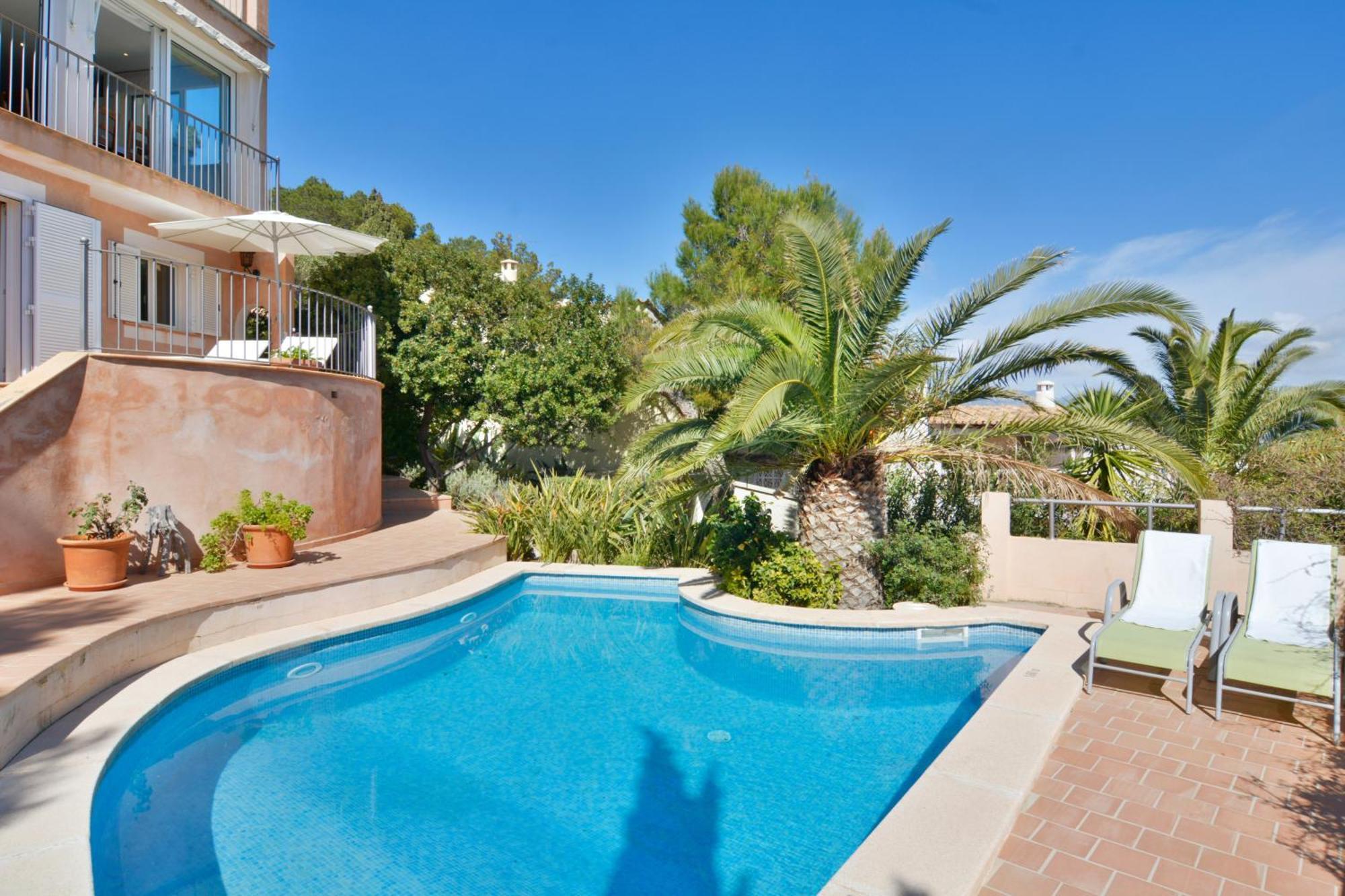 With Incredible Sea Views And Pool Up To 7 Andratx